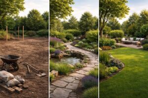 découvrez nos solutions d'aménagement extérieur progressif pour transformer votre jardin étape par étape, en alliant esthétique et fonctionnalité.