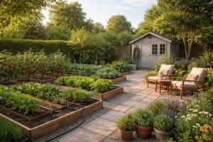 découvrez des idées pratiques pour aménager un jardin fonctionnel et agréable dans votre maison secondaire, alliant simplicité et entretien facile.