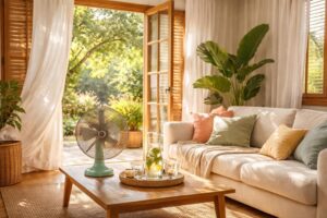 découvrez des astuces naturelles et efficaces pour profiter d'un confort d'été optimal sans utiliser la climatisation, tout en économisant énergie et argent.