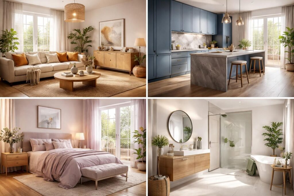 découvrez comment choisir les couleurs parfaites pour créer des ambiances harmonieuses et accueillantes dans chaque pièce de votre maison.