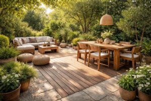 découvrez comment créer une terrasse durable alliant esthétique, résistance et respect de l'environnement grâce à des matériaux écologiques et des techniques durables.