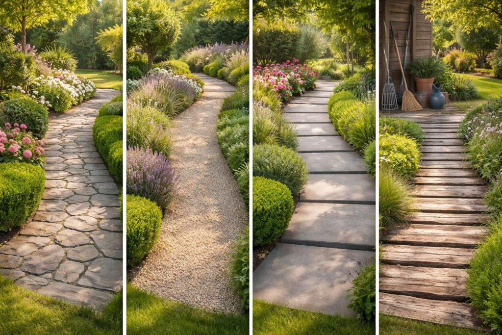 découvrez les meilleurs matériaux pour vos allées de jardin et apprenez les techniques d'entretien pour les garder belles et durables toute l'année.