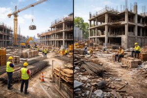 découvrez les délais de chantier normaux et ceux qui signalent un problème, pour mieux gérer vos projets de construction.