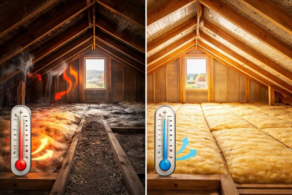 découvrez si l'isolation des combles est rentable pour réduire vos dépenses énergétiques et améliorer le confort de votre maison.