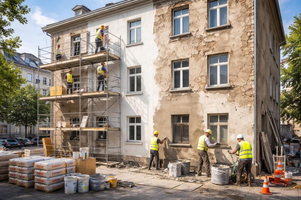 découvrez les obligations légales et les solutions efficaces pour la rénovation de façade afin d'améliorer l'esthétique et la durabilité de votre bâtiment.