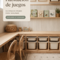 Chambre de jeux colorée et accueillante pour enfants