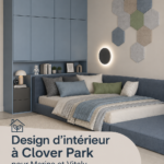 Design intérieur moderne d'un appartement élégant