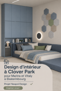 Design intérieur moderne d'un appartement élégant