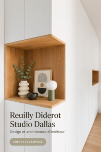 Vue extérieure du Studio Dallas à Reuilly, lieu de design intérieur inspirant