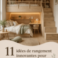 Exemples de rangements créatifs pour la chambre d'enfants