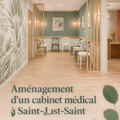 Aménagement d'un cabinet médical moderne à Saint-Just-Saint-Rambert.