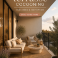 Une terrasse cosy avec des meubles confortables et des plantes décoratives, idéale pour se détendre.