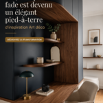 Transformation d'un appartement fade en élégant pied-à-terre d'inspiration Art déco.