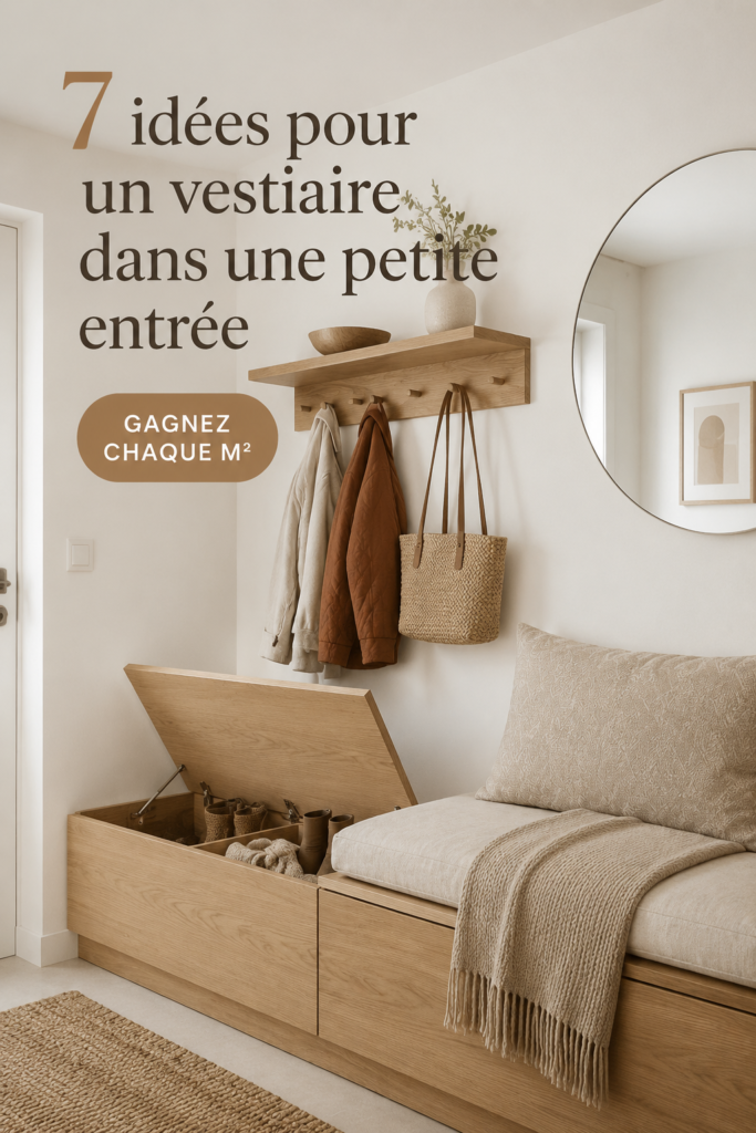 Idées pratiques pour un vestiaire moderne et fonctionnel