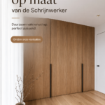 Armoire sur mesure en bois avec un design élégant