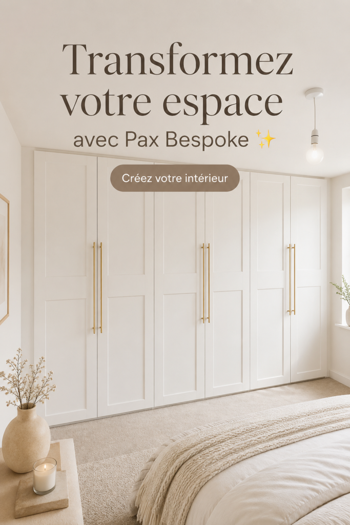 Espace de vie transformé avec Pax Bespoke, décoration moderne et chaleureuse.