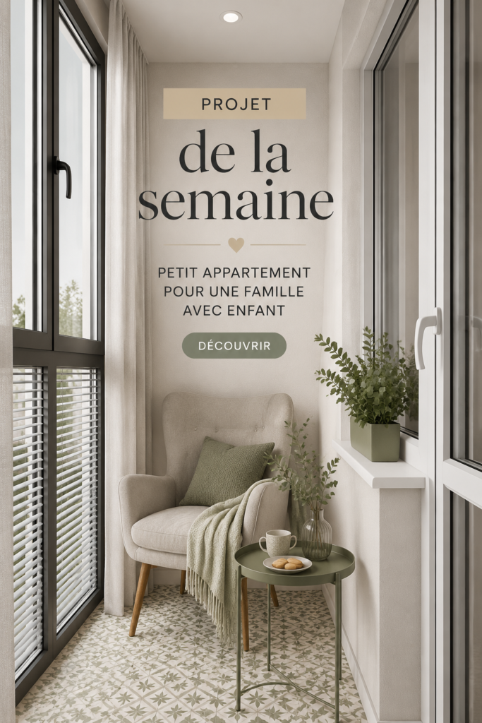 Aménagement d'un petit appartement familial chaleureux avec des enfants