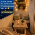Une décoration intérieure chaleureuse et personnelle avec des éléments uniques.