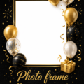 Cadre photo décoratif pour anniversaire