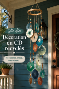 Décorations originales faites maison à partir de CD