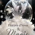 Ambiance chaleureuse d'hiver avec décorations inspirées des flocons de neige.