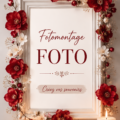 Un collage de photos de décoration intérieure réalisées avec des outils de montage photo créatifs.