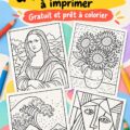 Coloriages d'art imprimables qui inspirent la créativité