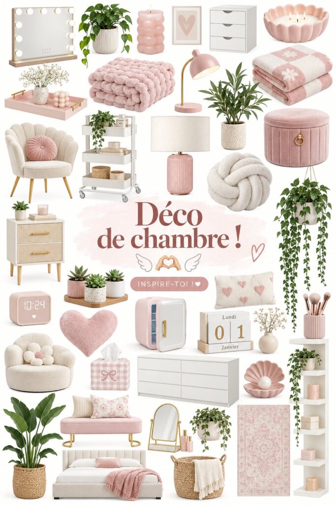 Pièce chaleureusement décorée avec des couleurs douces et des accessoires élégants.