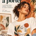Imprimés d'art abstrait décorant un mur moderne dans un salon chaleureux.