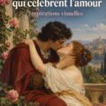 Une belle œuvre d'art moderne représentant l'amour, idéale pour la décoration intérieure.