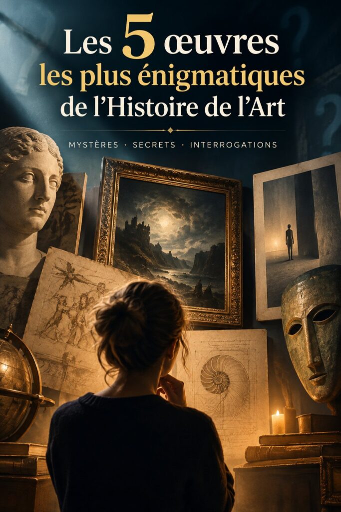 Tableau énigmatique qui intrigue par ses couleurs et formes