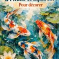 Tableau représentant des poissons colorés sur un mur de salon