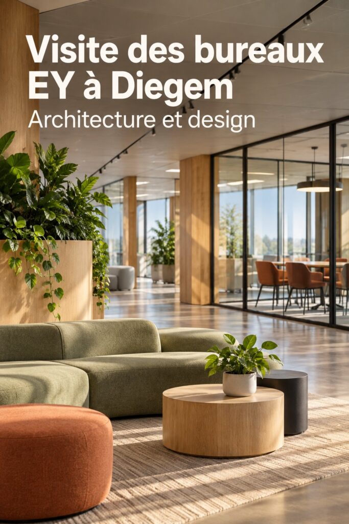 Bureau moderne et chaleureux parfaitement aménagé